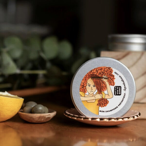 Boîtier de transport pour shampoing solide